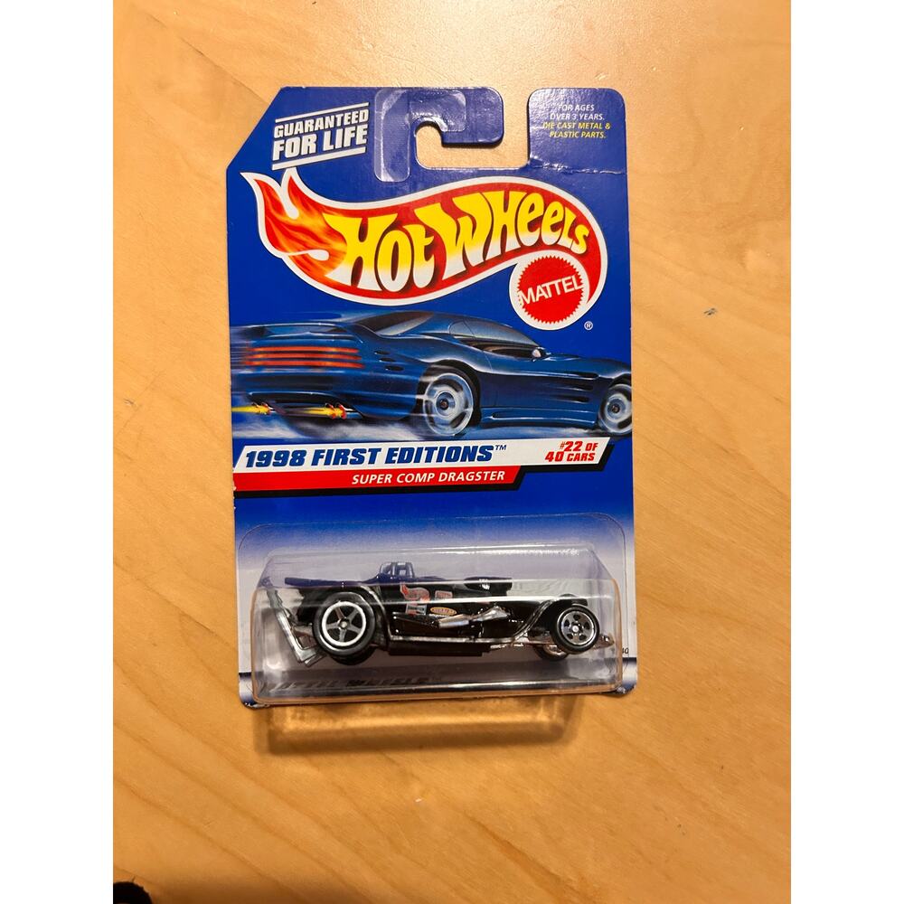 Hot Wheels 1998 First Editions Super Comp Dragster 22 of 40 Cars